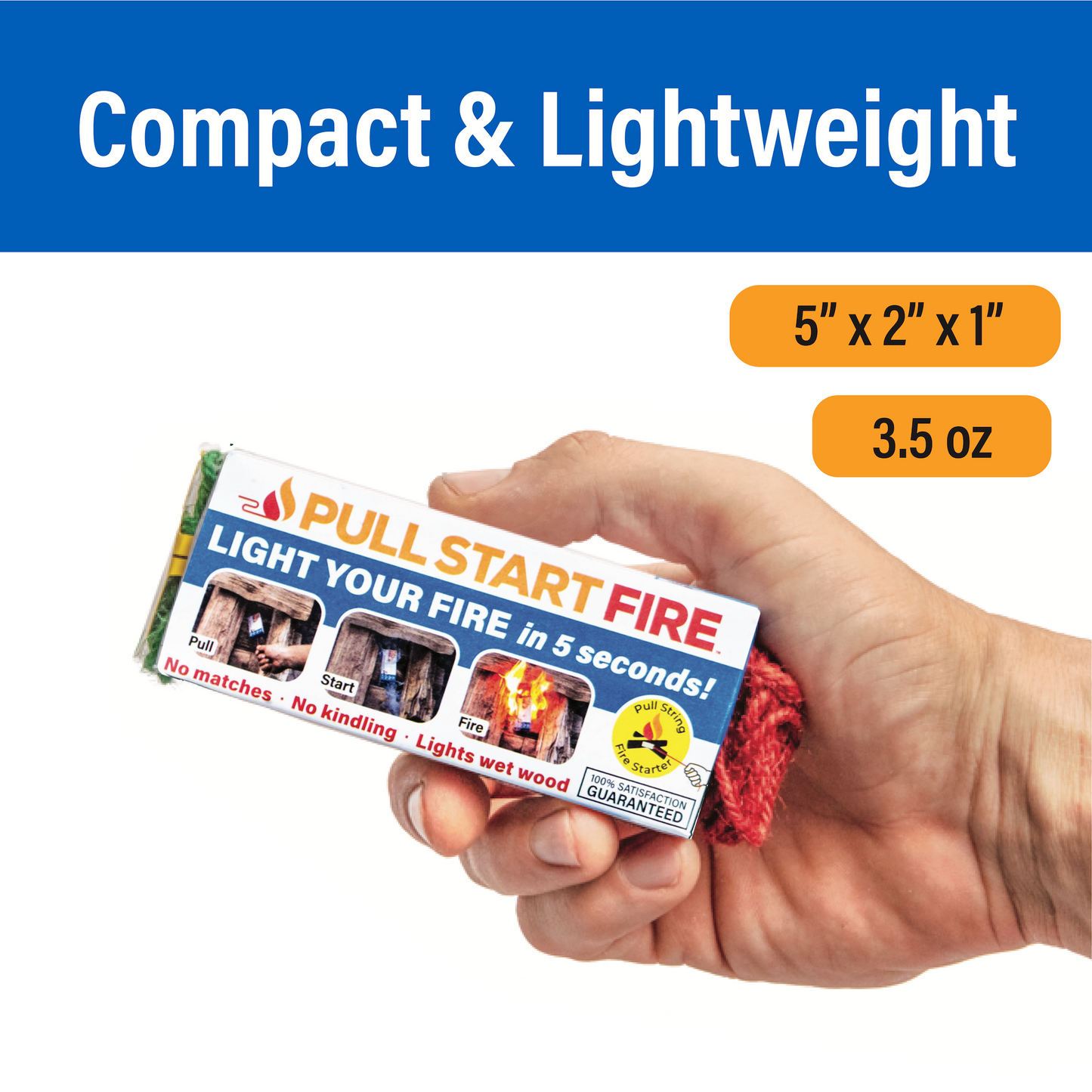 
                  
                    Pull Start Fire Firestarter
                  
                
