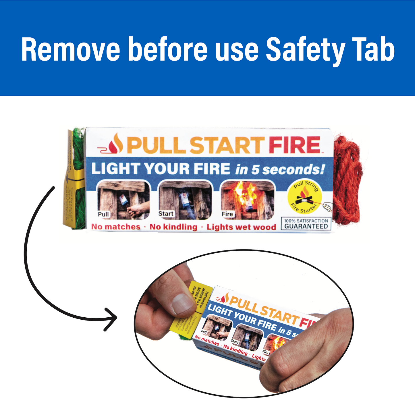 
                  
                    Pull Start Fire Firestarter
                  
                