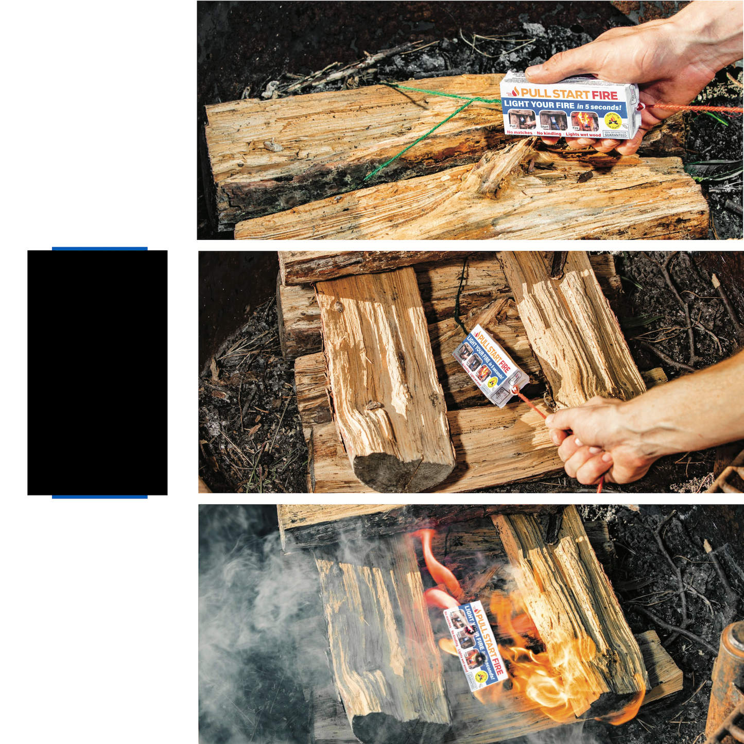 
                  
                    Pull Start Fire Firestarter
                  
                