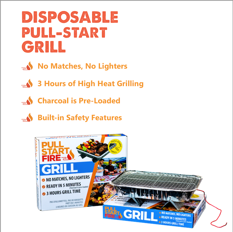 Pull Start Fire Grill - 2 pack ($21.48 each)